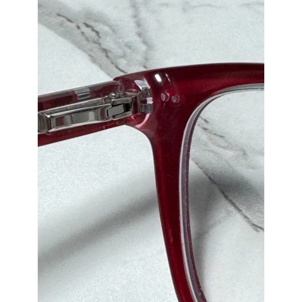 Ray-Ban RB 5285 5738 Bordeaux Red Square Eyeglasses Frames 53-19 145